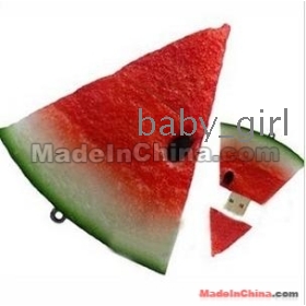 FREE SHIPPING fruit watermelon cartoon USB flash drive  8GB  #124