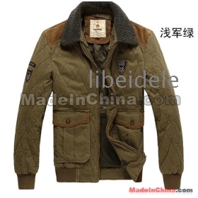 Free shipping   Men's clothing leisure outdoor cotton-padded clothes