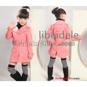 Free shipping  2012 the new girl dust coat coat