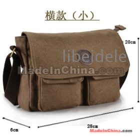free  shipping  The new pure cotton canvas restoring ancient ways leisure single shoulder bag