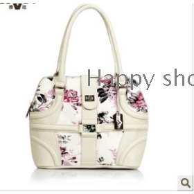 free shipping New printing hand bill of lading shoulder leisure mother bag  