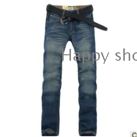 free shipping  The new man restores ancient ways do old water NiuZai straight bottom pants      