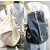 ingyenes szállítás a dagály vászon táska táska táska táska NanZhong női számítógép hallgatók szerelmeseinek dupla váll-csomag