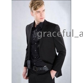 Classic Men's Wedding Dress Bridegroom Prom Clothing Party Apparel