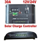 5pcs/lot 30A 12V/24V PWM Solar Street Light Panel Charge Controller Regulator Auto switch