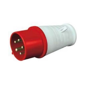 3P+N+E Male Line Industrial Plug IP44 32A 220V