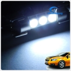 Free shipping 12V 39mm 3-LED Festoon Dome Light Automobile Bulbs Lamp tail lights/indicator/reading light White