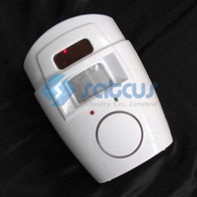 Home Security PIR Motion Sensor Alarm with 2 Remote Control+Drop&Free Shipping! - Tmall