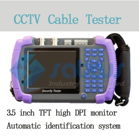 CCTV kamere Video sigurnosni test Tester alat s 3,5 " TFT LCD Color Monitor Kontroling PTZ , testiranje LAN kabel , prikupljanje podataka - Satcus