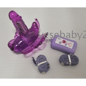 Wireless remote control butterfly wearable design vibrator for women,sex products 