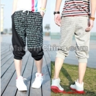 Free Shipping Wholesale Hot Sale Specials 2012 new style fashion brand handsome letters printed Men's sports pants