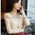 Free Shipping Wholesale The newest female Korean brand fashion sweety bright  shirt bottoming female  party blouse