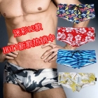 free shipping men swimwear sexy low waist trunks,Male summer boxer fashion high qulaity,swim wear shorts suit M/L/XL