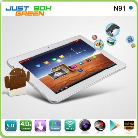 New Arrival Sanei 1 Elite 9 inch PC Tablets Android 4 ICS Capacitive Screen Boxchip Allwinner A13 512 8GB WiFi Webcam 