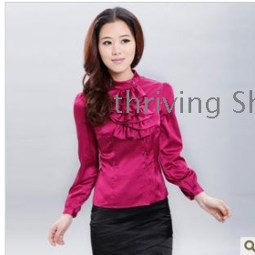  free shipping The new spring clothing LiLing snow spins small unlined upper garment falbala shirt