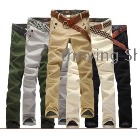   free shipping  The summer 2012 new men's trousers dot flanging male leisure trousers of thin man's pants       