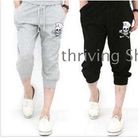  free shipping New summer leisure trousers male sports pants       