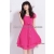 Бесплатная доставка Модная женская шифона с коротким рукавом платья юбка размер ML XL N5
