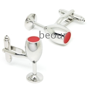 Fashion Silver Cup Metal Cufflinks for men, Free shipping BAC-722