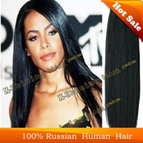 Wholesale 100% Russian Remy Hair Weave Silky Straight 8inch-16inch  Human Hair Weft Extension Free Shipping Top Quanlity