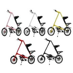 Gratis verzending!nieuwe komen STRIDA 16 - inch aluminium legering vouwfiets door DHL -1