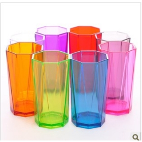 Diamond color plastic cup thoroughly colorful thickening lovers water gargle cup 