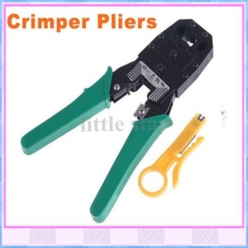 RJ45 RJ11 RJ12 Wire Cable Crimper Crimp PC Network Tool, Free Shipping