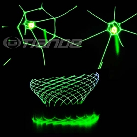 Freies Verschiffen Animationsprogramm diy Laser-Stadiumsbeleuchtungprojektor für Weihnachtsfeiertag TD-GS-13B