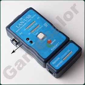 LAN \ USB multi-function wire tester network survey line instrument phone line tester # 9706 