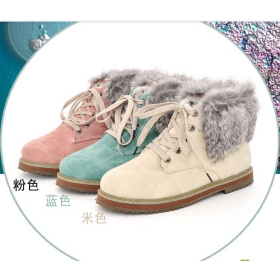 2013 Winter NEW Fashion  women′s  Winter warm boots casual flat ankle boots Korean  snow boots