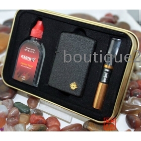 Free shipping Wholesale New lighter stars lighter D10-342 classic gold mark with gift box