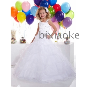 Amazing Ball gown Strap Floor-length Flower Girl Dresses