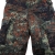 German Army Woodland Camouflage Suit Military Clothing Vertical Collar Fighting Training Uniform - L Size