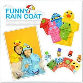 Animal Raincoat Linda  Children's Raincoat  Kids Rain Coat  Children's rainwear  Raincoat