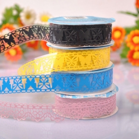 Transparentní krajka (L) páska lepící páska dekorativní nálepka módní nové velkoobchodní