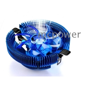 Free Shipping 10pcs E92F PC Cooler CPU CPU Heatsink Cooler Fan CPU Cooling Fan CPU Fan Blue LED Shine Fan Suitable For Intel AMD