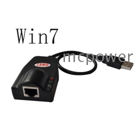 Kostenloser Versand USB Converter USB 2.0 10/100M Ethernet -Adapter LAN -Netzwerk -Adapter für Windows XP Vista Win7