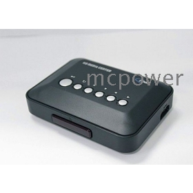 HP-3100H 720P USB 2.0 HDD Media Player AML8613 Support SD / MMC / MS kártyaolvasó USB Host HDMI kimenet