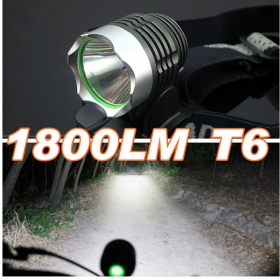 CREE XML T6 светодиодных велосипед свет фар передние фары передние вспышки 1800 люмен