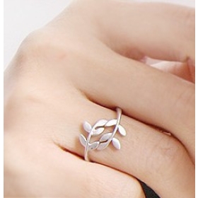  Free shipping Fashion HOTSELL Jewelry wholesale Branches leaves rings 