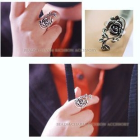   Fashion HOTSELL Jewelry wholesale retro style roses, vines rings rings [A021]