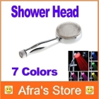 High quality 7 Color Changing LED Shower  Automatic Control Sprinkler Freeshipping Dropshipping 
