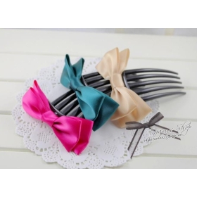 Free shipping!NEW simple GIRLS infant Hair comb/Bow clips/cotton Hairpins/Hair wear/ Hair Accessories/Wholesale 