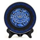 Free shipping-1pcs Wholesale 2012 hottest Chinese style hibiscus Charcoal Carving Figures/business gift Crafts/promotion gift Office Figures