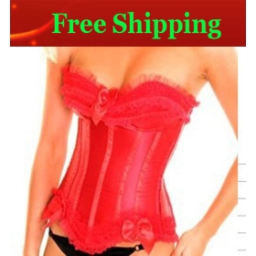  Competitive Price pink Satin Sexy Lingerie Corset Women Shapers Wholesales Retail  qi223