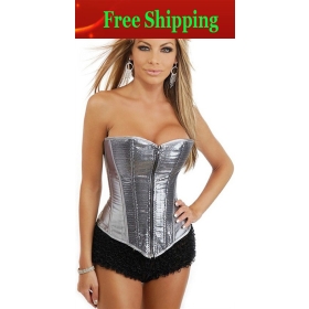  Competitive Price pink Satin Sexy Lingerie Corset Women Shapers Wholesales Retail  qi227