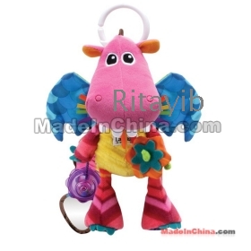 Lamaze Early Development Toy, Dee Dee the Dragon Early Educational Gift Toys Multicolors Shows