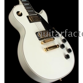 New Musical Instruments white Guitar Ebony fingerboard Solid electric guitar