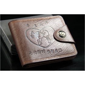 Free Shipping Mens Wallet Leather Lovely Designer Pockets Cards Bag Clutch Center moneybag Bifold Purse