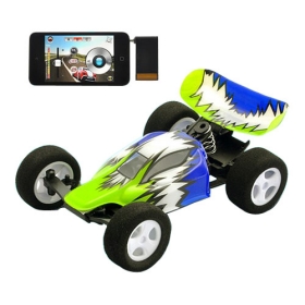 Brinquedos e Jogos Controle Remoto carro iPhone / iPad / iPod Touch Controlado Alta Velocidade RC Stunt Car